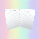Pre and Post Therapy Notebook