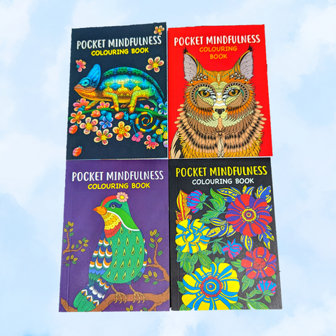 Pocket Mindfulness Colouring Books