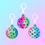 Glitter Ball Key Chain