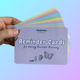 ED (Eating Disorder) Reminder Cards