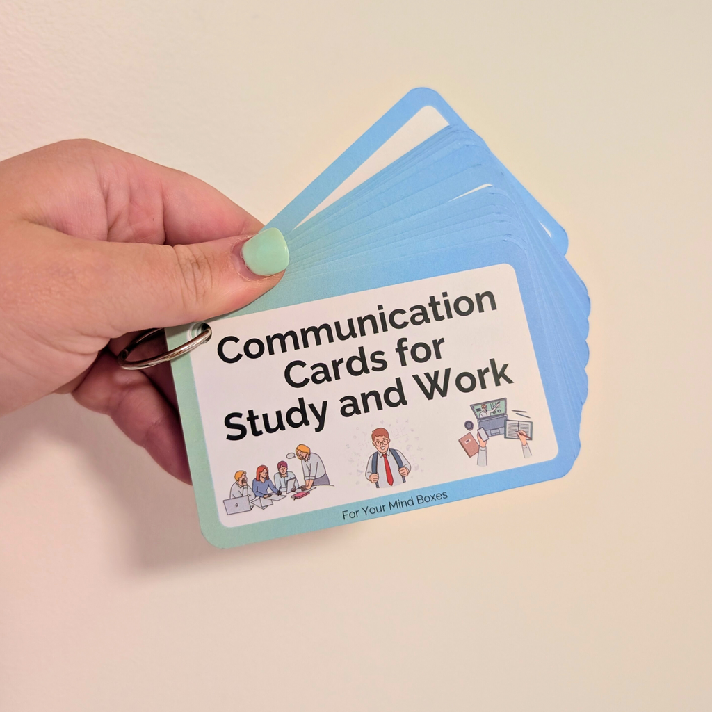 Communication Card Jacket Communication Cards - Sets – For Your Mind Boxes