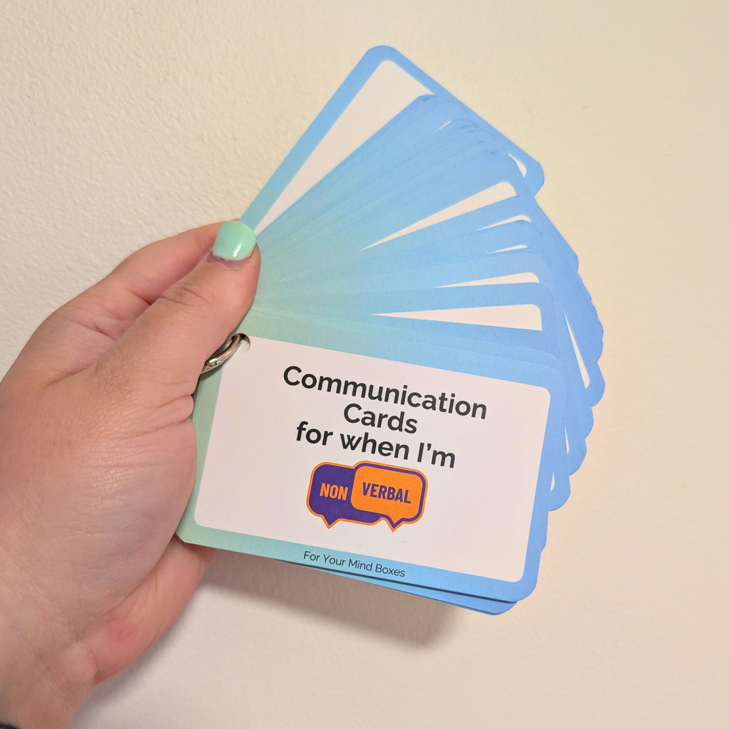 Communication Card Jacket Communication Cards - Sets – For Your Mind Boxes