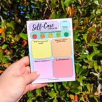 A6 Self-Care Check In Notepad