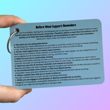 ED (Eating Disorder) Reminder Cards