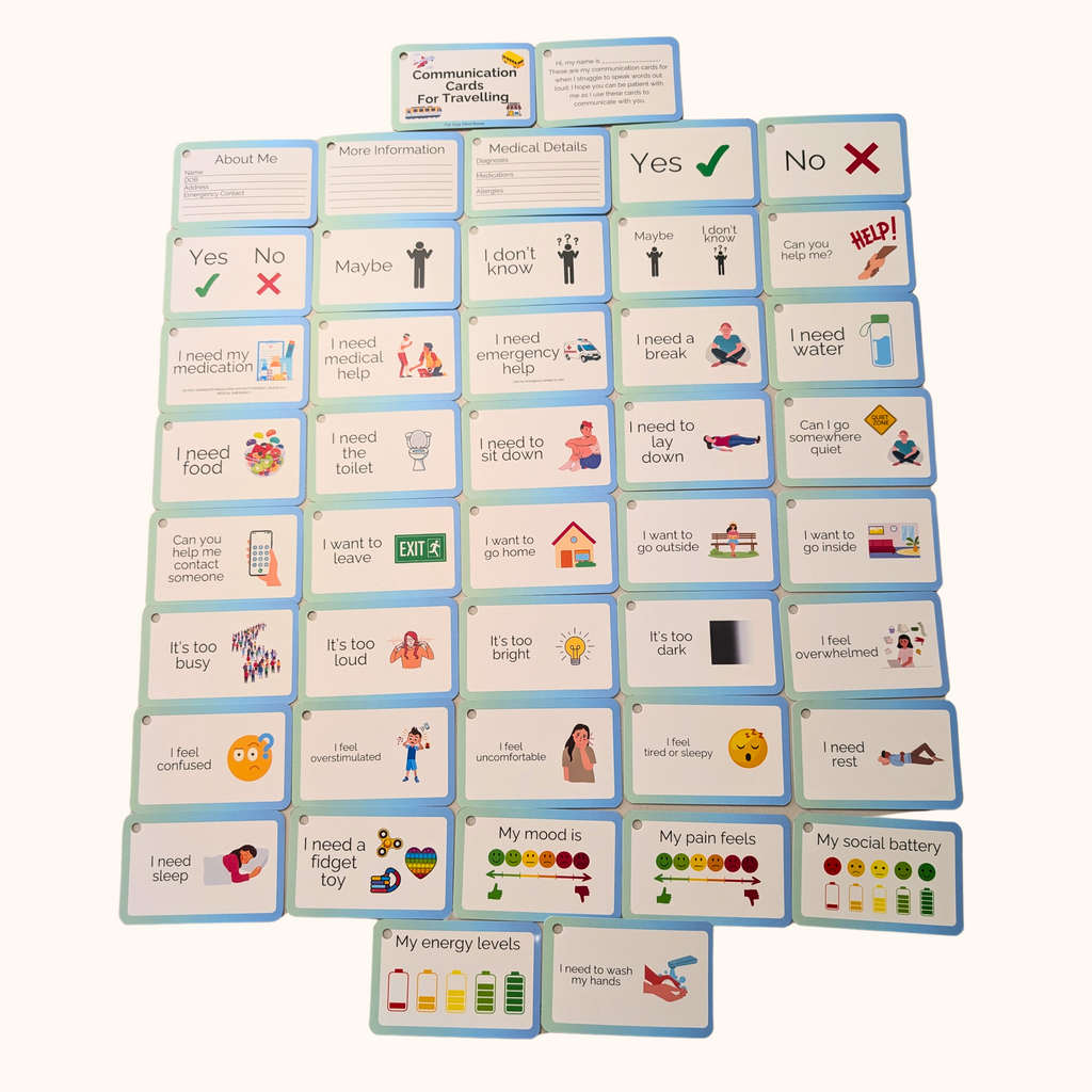 Communication Cards - Sets – For Your Mind Boxes