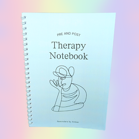 Pre and Post Therapy Notebook