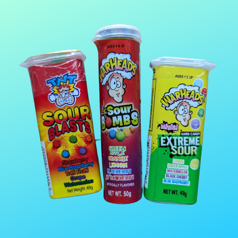 Sour Lolly Travel Containers