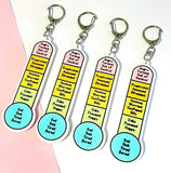 Thermometer Key Chain