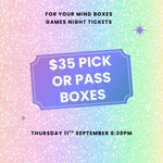 $35 Pick or Pass Toolbox Tickets
