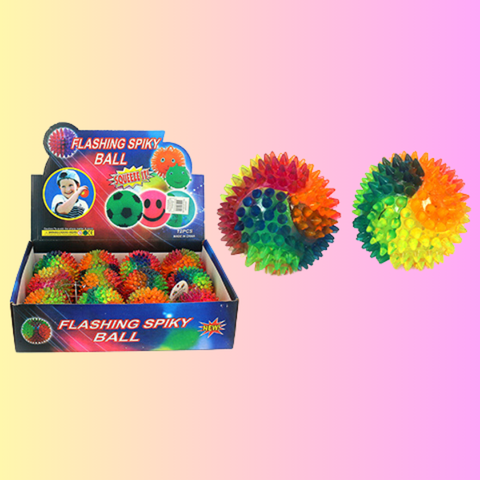 Flashing Spiky Balls