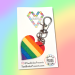 LGBTQIA+ 3D Printed Key Chains