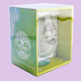 Stay Grounded Glass Cup
