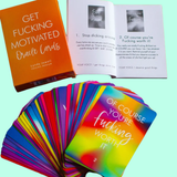 Get F***ing Motivated Oracle Cards