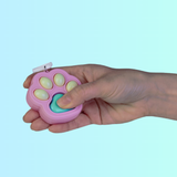 Cat Paw Clicker Keychain