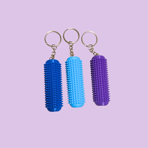 'Safe Ouch' Mini Spikey Keychain