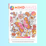Mindwaves Calming Colouring Butterfly Garden