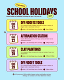 September School Holidays Workshops for Teens