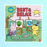 Sunny Vibes - Cute and Bold Colouring Books