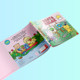 Sunny Vibes - Cute and Bold Colouring Books