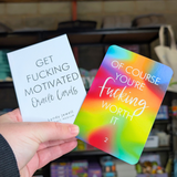 Get F***ing Motivated Oracle Cards