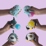 Sealife Sea Creatures Plush Squeezy Toy