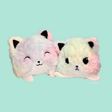 Cat - Reversible Mood Plush