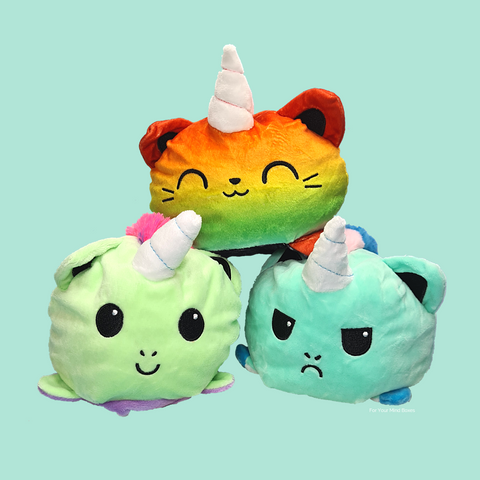 Unicorn - Reversible Mood Plush