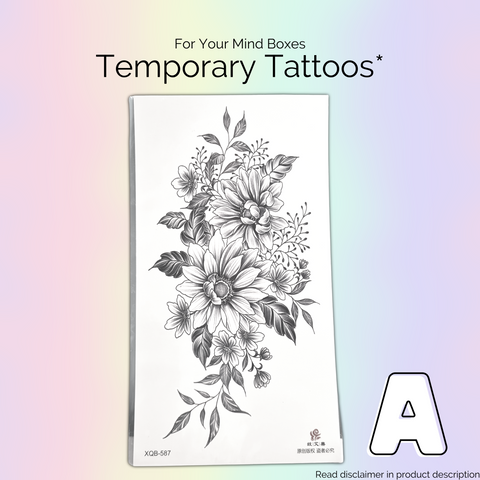 Temporary Tattoos - Colour Them In